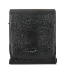 МЪЖКА ЧАНТА ОТ ЕСТЕСТВЕНА КОЖА-0043-ЧЕРНА