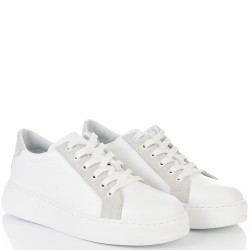 ДАМСКИ КЕЦОВЕ ОТ ЕСТЕСТВЕНА КОЖА-7073-БЕЛИ