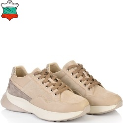 ДАМСКИ КЕЦОВЕ ОТ ЕСТЕСТВЕНА КОЖА-D5072-БЕЖОВИ