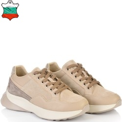 ДАМСКИ КЕЦОВЕ ОТ ЕСТЕСТВЕНА КОЖА-D5072-БЕЖОВИ