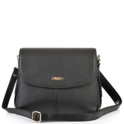 ДАМСКА ЧАНТА ПРЕЗ РАМО-1374-ЧЕРНА