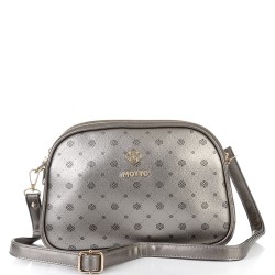 ДАМСКА ЧАНТА ПРЕЗ РАМО-1228-БРОНЗОВА