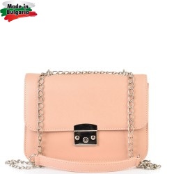 ДАМСКА ЧАНТА ПРЕЗ РАМО-719-ПУДРА