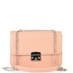ДАМСКА ЧАНТА ПРЕЗ РАМО-719-ПУДРА