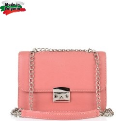 ДАМСКА ЧАНТА ПРЕЗ РАМО-719-КОРАЛ