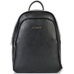 ДАМСКА РАНИЦА ОТ ЕСТЕСТВЕНА КОЖА-453-ЧЕРНА