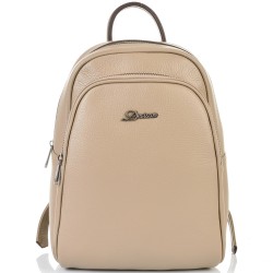 ДАМСКА РАНИЦА ОТ ЕСТЕСТВЕНА КОЖА-453-БЕЖОВА