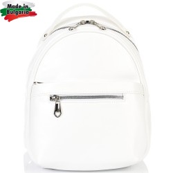 БЪЛГАРСКА ДАМСКА РАНИЦА-S1334-ПЕРЛА-БЯЛА