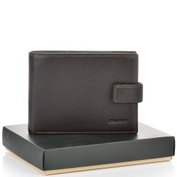 МЪЖКО ПОРТМОНЕ GRANDE ОТ ЕСТЕСТВЕНА КОЖА-3104-КАФЯВО