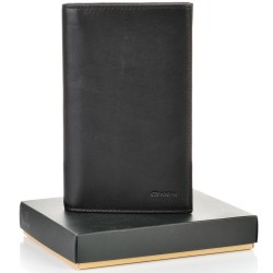 МЪЖКО ПОРТМОНЕ GRANDE ОТ ЕСТЕСТВЕНА КОЖА-1546-ЧЕРНО