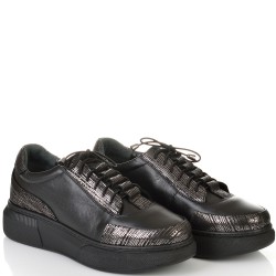 ДАМСКИ ОЛЕКОТЕНИ КЕЦОВЕ ОТ ЕСТЕСТВЕНА КОЖА-510-ЧЕРНИ