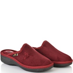 ДАМСКИ ПАНТОФИ НА АНАТОМИЧНО ХОДИЛО-102-БОРДО