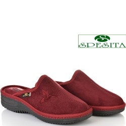 ДАМСКИ ПАНТОФИ НА АНАТОМИЧНО ХОДИЛО-102-БОРДО