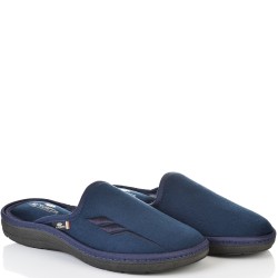 МЪЖКИ ПАНТОФИ НА АНАТОМИЧНО ХОДИЛО-134-ТЪМНО СИНИ