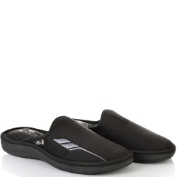 МЪЖКИ ПАНТОФИ НА АНАТОМИЧНО ХОДИЛО-134-ЧЕРНИ