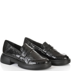ДАМСКИ МОКАСИНИ ОТ ЕФЕКТНА ЕСТЕСТВЕНА КОЖА-C180-1522CH-ЧЕРНИ