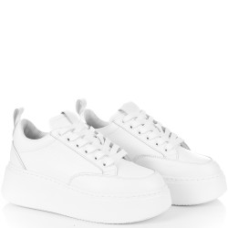 ДАМСКИ КЕЦОВЕ ОТ ЕСТЕСТВЕНА КОЖА-D7010-БЕЛИ