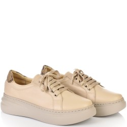 ДАМСКИ КЕЦОВЕ ОТ ЕСТЕСТВЕНА КОЖА- LUSI-1378-БЕЖОВИ