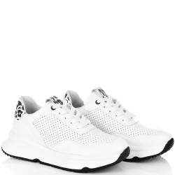 ДАМСКИ КЕЦОВЕ ОТ ЕСТЕСТВЕНА КОЖА-D6071-БЕЛИ