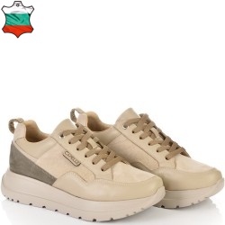 ДАМСКИ КЕЦОВЕ ОТ ЕСТЕСТВЕНА КОЖА-OMEGA 30-БЕЖОВИ