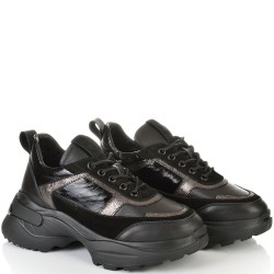 ДАМСКИ КЕЦОВЕ ОТ ЕСТЕСТВЕНА КОЖА-REYA 03-ЧЕРНИ