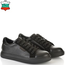 КЕЦОВЕ ОТ ЕСТЕСТВЕНА КОЖА-D7073-ЧЕРНИ