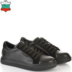 КЕЦОВЕ ОТ ЕСТЕСТВЕНА КОЖА-D7073-ЧЕРНИ