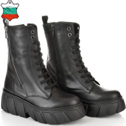 ДАМСКИ БОТИ ОТ ЕСТЕСТВЕНА КОЖА-ASTRA-50-1621-ЧЕРНИ