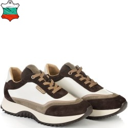 ДАМСКИ КЕЦОВЕ ОТ ЕСТЕСТВЕНА КОЖА-8002-КАФЯВО/БЕЖОВО