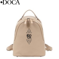 ДАМСКА РАНИЦА DOCA-22635-БЕЖОВА