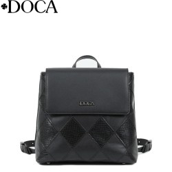 ДАМСКА РАНИЦА DOCA-22886-ЧЕРНА