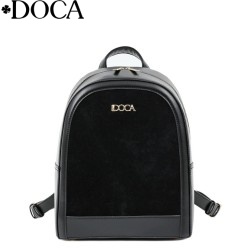 ДАМСКА РАНИЦА DOCA-22957-ЧЕРНА