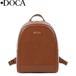 ДАМСКА РАНИЦА DOCA-22958-КАФЯВА
