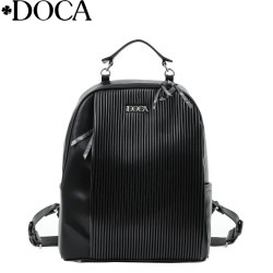 ДАМСКА РАНИЦА DOCA-22964-ЧЕРНА