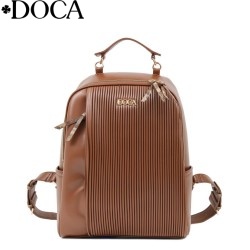 ДАМСКА РАНИЦА DOCA-22965-КАФЯВА