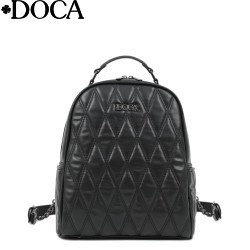 ДАМСКА РАНИЦА DOCA-22969-ЧЕРНА