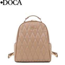 ДАМСКА РАНИЦА DOCA-22970-БЕЖОВА