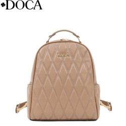 ДАМСКА РАНИЦА DOCA-22970-БЕЖОВА