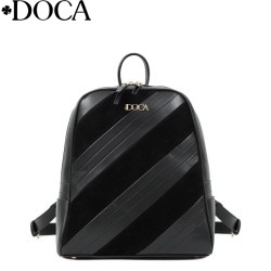 ДАМСКА РАНИЦА DOCA-23034-ЧЕРНА