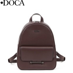 ДАМСКА РАНИЦА DOCA-23062-КАФЯВА