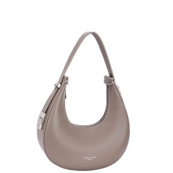 ДАМСКА ЕЛЕГАНТНА ЧАНТА-D7833-ТАУПЕ