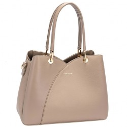 ДАМСКА ЧАНТА-D7419-ТАУПЕ