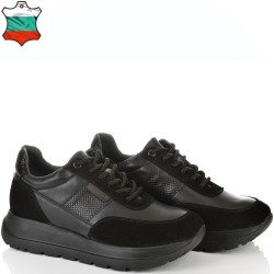 ДАМСКИ КЕЦОВЕ ОТ ЕСТЕСТВЕНА КОЖА И ВЕЛУР-OMEGA 50-ЧЕРНИ