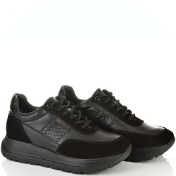 ДАМСКИ КЕЦОВЕ ОТ ЕСТЕСТВЕНА КОЖА И ВЕЛУР-OMEGA 50-ЧЕРНИ