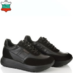 ДАМСКИ КЕЦОВЕ ОТ ЕСТЕСТВЕНА КОЖА И ВЕЛУР-OMEGA 50-ЧЕРНИ