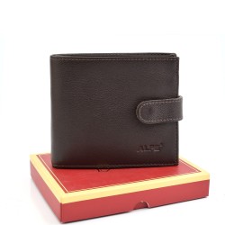 МЪЖКО ПОРТМОНЕ ОТ ЕСТЕСТВЕНА КОЖА-AL220-КАФЯВО