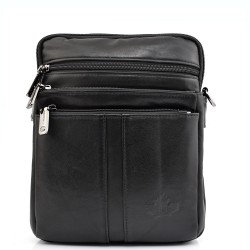 МЪЖКА ЧАНТА ОТ ЕСТЕСТВЕНА КОЖА-88551-ЧЕРНА