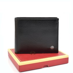 МЪЖКО ПОРТМОНЕ ОТ ЕСТЕСТВЕНА КОЖА-AL287-ЧЕРНО