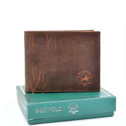 МЪЖКО ПОРТМОНЕ ОТ ЕСТЕСТВЕНА КОЖА-554C-ТАБА