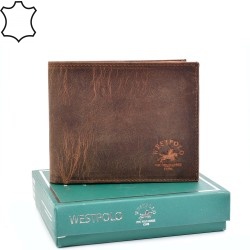 МЪЖКО ПОРТМОНЕ ОТ ЕСТЕСТВЕНА КОЖА-554C-ТАБА